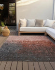 LOOMLAN Rugs Sorella Orange Washable Indoor-Outdoor Rug