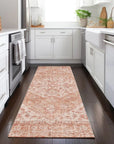 LOOMLAN Rugs Stockholm Orange Washable Indoor-Outdoor Rug