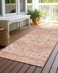 LOOMLAN Rugs Stockholm Orange Washable Indoor-Outdoor Rug