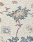 LOOMLAN Rugs Talitha Ivory Washable Indoor-Outdoor Rug