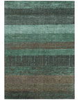 LOOMLAN Rugs Tembira Teal Washable Indoor-Outdoor Rug