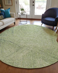 LOOMLAN Rugs Terra Aloe Washable Indoor-Outdoor Rug