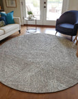 LOOMLAN Rugs Terra Gray Washable Indoor-Outdoor Rug