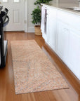 LOOMLAN Rugs Terra Peach Washable Indoor-Outdoor Rug