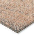 LOOMLAN Rugs Terra Peach Washable Indoor-Outdoor Rug