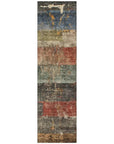LOOMLAN Rugs Threadin Green Washable Indoor-Outdoor Rug
