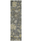 LOOMLAN Rugs Tirana Gray Washable Indoor-Outdoor Rug