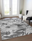 LOOMLAN Rugs Twillith Gray Washable Indoor-Outdoor Rug