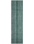 LOOMLAN Rugs Velatrix Teal Washable Indoor-Outdoor Rug