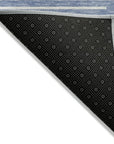 LOOMLAN Rugs Velina Denim Washable Indoor-Outdoor Rug