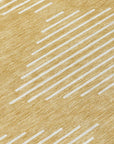 LOOMLAN Rugs Velina Gold Washable Indoor-Outdoor Rug