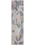 LOOMLAN Rugs Velustre Pink Washable Indoor-Outdoor Rug