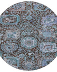 LOOMLAN Rugs Verona Chocolate Washable Indoor-Outdoor Rug