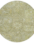 LOOMLAN Rugs Verona Green Washable Indoor-Outdoor Rug
