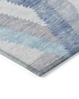 LOOMLAN Rugs Viella Denim Washable Indoor-Outdoor Rug