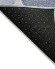 LOOMLAN Rugs Viella Denim Washable Indoor-Outdoor Rug