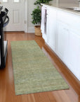 LOOMLAN Rugs Viviennea Gold Washable Indoor-Outdoor Rug