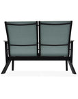 Wexler Chat Height 2 - Seat Loveseat Polymer Arms - LOOMLAN - Telescope - Outdoor Sofas & Loveseats