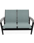 Wexler Chat Height 2 - Seat Loveseat Polymer Arms - LOOMLAN - Telescope - Outdoor Sofas & Loveseats