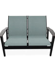 Wexler Chat Height 2 - Seat Loveseat Polymer Arms - LOOMLAN - Telescope - Outdoor Sofas & Loveseats