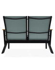 Wexler Chat Height 2 - Seat Loveseat Polymer Arms - LOOMLAN - Telescope - Outdoor Sofas & Loveseats