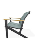 Wexler Chat Height 2 - Seat Loveseat Polymer Arms - LOOMLAN - Telescope - Outdoor Sofas & Loveseats