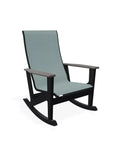 Wexler Sling Chat Supreme Rocker Polymer Arms - LOOMLAN - Telescope - Outdoor Accent Chairs