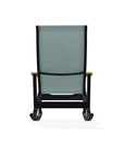 Wexler Sling Chat Supreme Rocker Polymer Arms - LOOMLAN - Telescope - Outdoor Accent Chairs