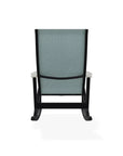 Wexler Sling Chat Supreme Rocker Polymer Arms - LOOMLAN - Telescope - Outdoor Accent Chairs