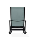Wexler Sling Chat Supreme Rocker Polymer Arms - LOOMLAN - Telescope - Outdoor Accent Chairs