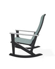 Wexler Sling Chat Supreme Rocker Polymer Arms - LOOMLAN - Telescope - Outdoor Accent Chairs
