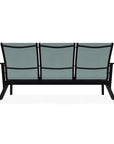 Wexler Sling Chat Three - Seat Sofa Polymer Arms - LOOMLAN - Telescope - Outdoor Sofas & Loveseats