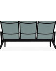 Wexler Sling Chat Three - Seat Sofa Polymer Arms - LOOMLAN - Telescope - Outdoor Sofas & Loveseats