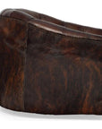 Wild Child Leather on Hide Western Swivel Club Chair - LOOMLAN - Uptown Sebastian - Club Chairs