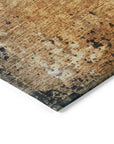 LOOMLAN Rugs Yasmineh Orange Washable Indoor-Outdoor Rug