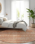LOOMLAN Rugs Ysadora Paprika Washable Indoor-Outdoor Rug