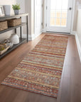 LOOMLAN Rugs Ysadora Paprika Washable Indoor-Outdoor Rug