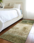 LOOMLAN Rugs Zailor Green Washable Indoor-Outdoor Rug
