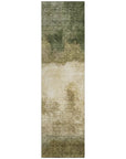 LOOMLAN Rugs Zailor Green Washable Indoor-Outdoor Rug