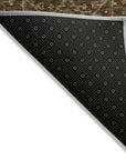 LOOMLAN Rugs Zara Brown Washable Indoor-Outdoor Rug