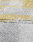 LOOMLAN Rugs Zarinae Gold Washable Indoor-Outdoor Rug