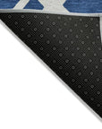 Zephina Blue Washable Indoor - Outdoor Rug - LOOMLAN - LOOMLAN Rugs - Outdoor Rugs