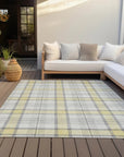 LOOMLAN Rugs Zinara Gold Washable Indoor-Outdoor Rug