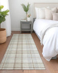 LOOMLAN Rugs Zinara Ivory Washable Indoor-Outdoor Rug