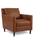 Aero Leather Club Chair Custom Made to Order - Uptown Sebastian
