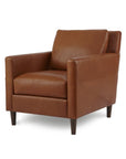 Aero Leather Club Chair Custom Made to Order - Uptown Sebastian