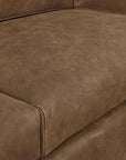 Alabama Symmetrical Leather Sectional Sofa Made to Order - Uptown Sebastian
