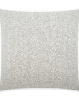Amara Cloud Solid Textured Ivory Large Throw Pillow With Insert - Uptown Sebastian