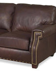 Benchmade to Order 90 Inches Leather Sofa Modern Hartford - Uptown Sebastian