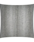 Brentwood Meteorite Stripes Grey Large Throw Pillow With Insert - Uptown Sebastian